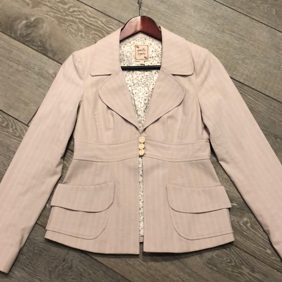 Nanette Lepore blazer jacket with matching pants - Picture 2 of 7